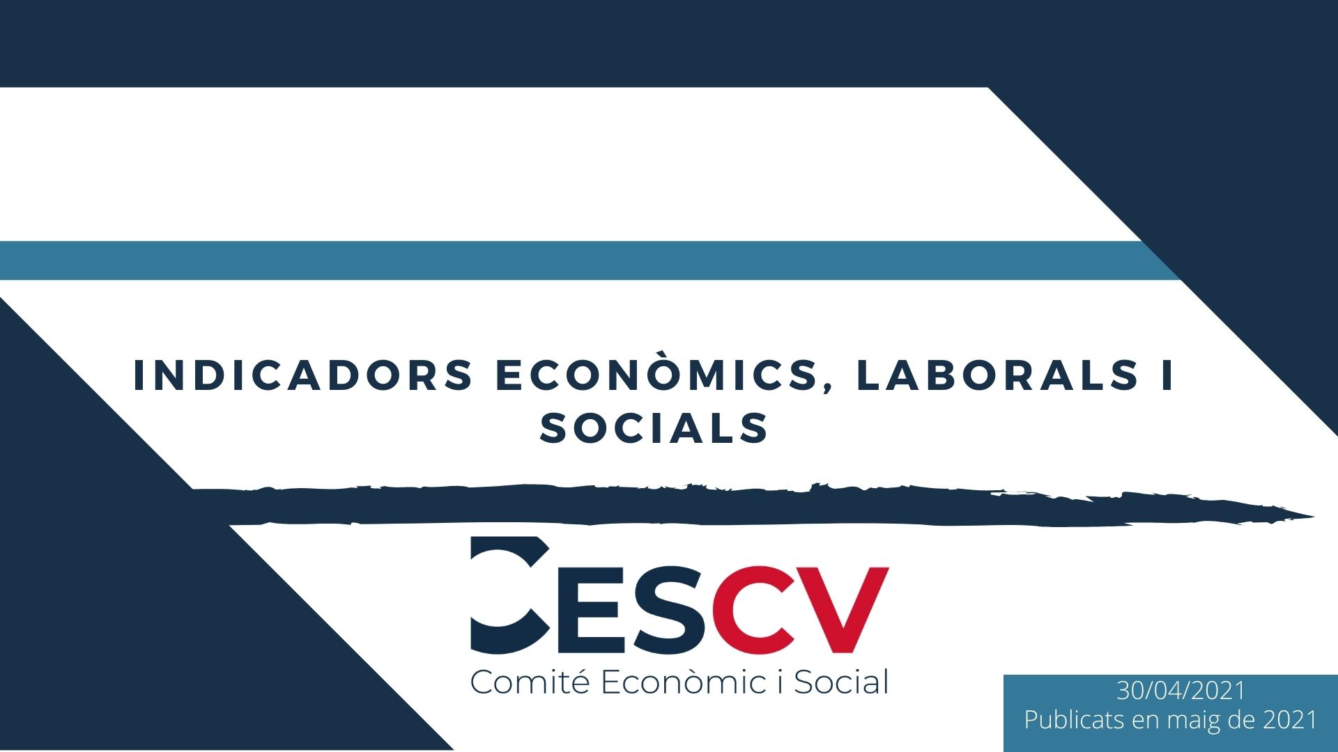 Indicadors Econòmics, Laborals i Socials. Abril 2021