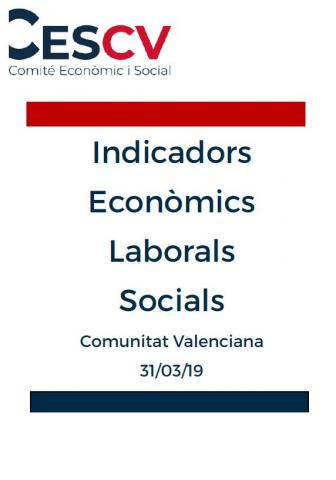 Indicadors Econòmics, Laborals i Socials. Març 2019