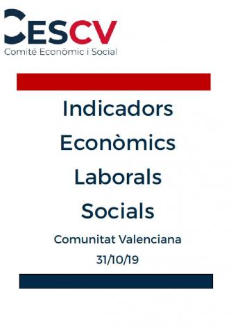 Indicadors Econòmics, Laborals i Socials. Octubre 2019