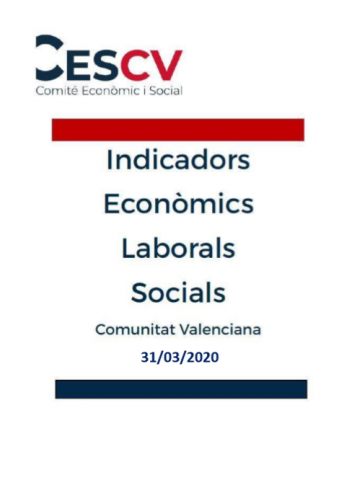Indicadors Econòmics, Laborals y Socials. Març 2020