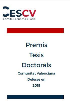 PREMIS DEL COMITÉ ECONÒMIC I SOCIAL PER A TESIS DOCTORALS