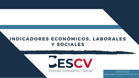Indicadores Económicos, Laborales y Sociales. Septiembre 2022