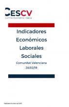 Indicadores Económicos, Laborales y Sociales. Febrero 2019