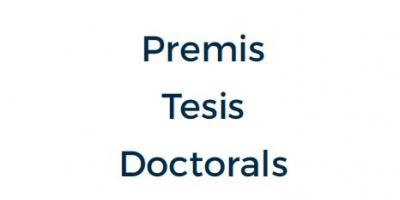 PREMIS TESIS DOCTORALS DEFESES EN 2017